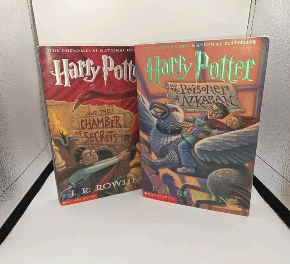 Harry Potter Book Lot - Books 2 & 3, J.K. Rowling Paperback